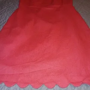 Robe été Sans Manches J.Crew Taille 4 En Coton Saumon - Doublée, Genou